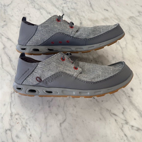 Columbia Other - EXCELLENT Columbia PFG Gray Men's Waterproof Techlite Shoes Size 10